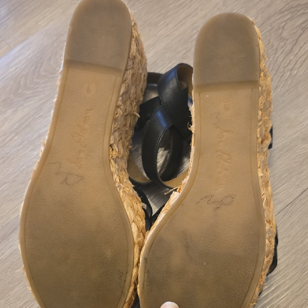 Sam Edelman Black Espadrille Sandals - Picture 4 of 7